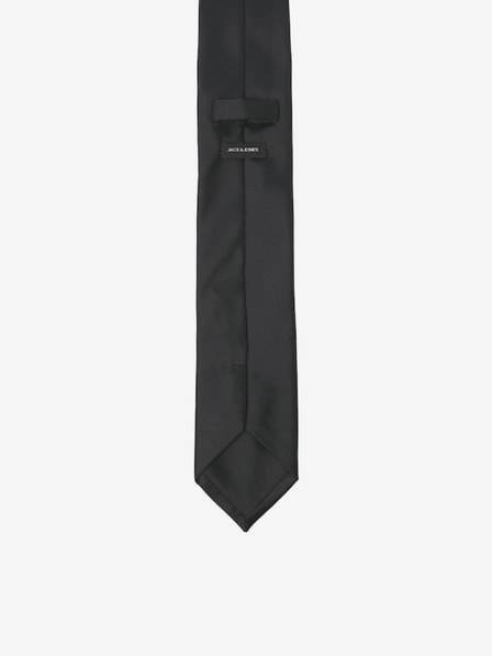Jack & Jones Černá kravata Jack & Jones Solid