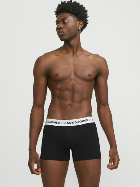 Jack & Jones Sada pěti pánských boxerek Jack & Jones Solid