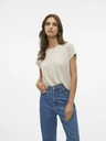 Vero Moda Béžové dámské tričko Vero Moda Lava