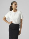 Vero Moda Bílé dámské tričko Vero Moda Naima