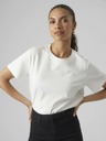 Vero Moda Bílé dámské tričko Vero Moda Naima