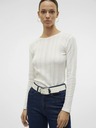 Vero Moda Bílé dámské tričko Vero Moda Lisa