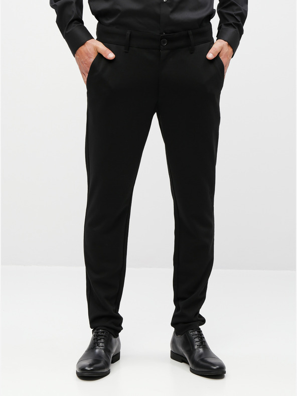 ONLY & SONS Černé anti fit kalhoty ONLY & SONS Mark