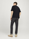 Jack & Jones Černé pánské tričko Jack & Jones