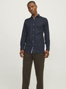 Jack & Jones Tmavě modrá pánská košile Jack & Jones Parker