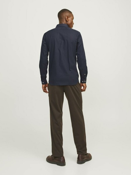 Jack & Jones Tmavě modrá pánská košile Jack & Jones Parker