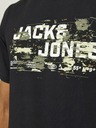 Jack & Jones Černé pánské tričko Jack & Jones Outdoor