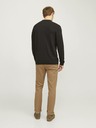 Jack & Jones Světle hnědé pánské chino kalhoty Jack & Jones Marco