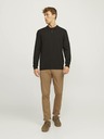 Jack & Jones Světle hnědé pánské chino kalhoty Jack & Jones Marco