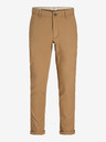 Jack & Jones Světle hnědé pánské chino kalhoty Jack & Jones Marco
