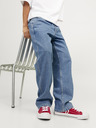 Jack & Jones Modré pánské wide fit džíny Jack & Jones Glenn