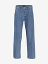 Jack & Jones Modré pánské wide fit džíny Jack & Jones Glenn