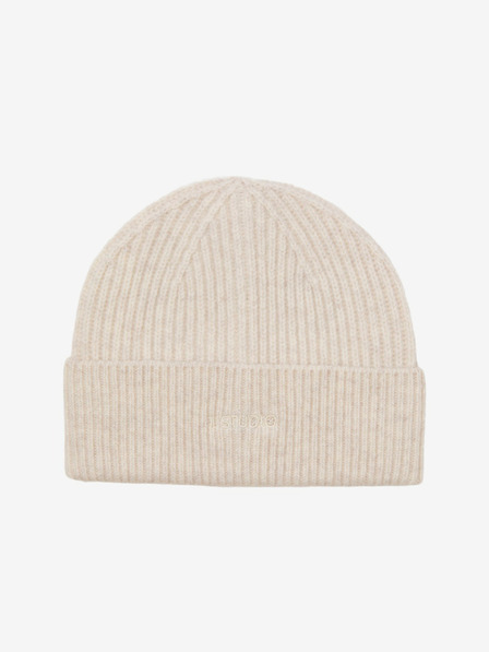 Jack & Jones Béžová pánská vlněná čepice Jack & Jones Lump