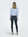 ONLY Tmavě modré dámské skinny fit džíny ONLY Blush
