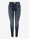 ONLY Tmavě modré dámské skinny fit džíny ONLY Blush