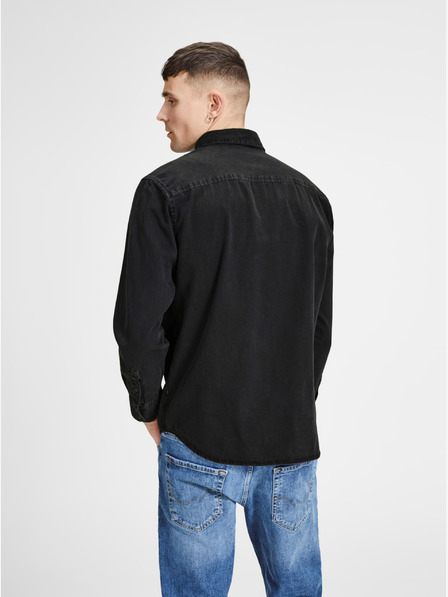 Jack & Jones Černá džínová košile Jack & Jones