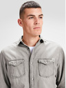 Jack & Jones Šedá džínová košile Jack & Jones