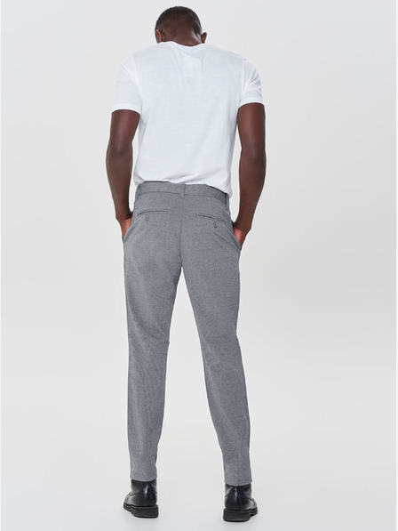 ONLY & SONS Šedé kalhoty ONLY & SONS-Mark