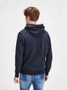Jack & Jones Tmavě modrá mikina s potiskem a kapucí Jack & Jones Corp
