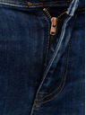 ONLY Modré skinny fit džíny s potrhaným efektem ONLY