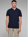 Jack & Jones Modré basic polo tričko Jack & Jones