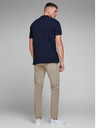 Jack & Jones Modré basic polo tričko Jack & Jones