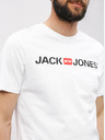 Jack & Jones Bílé tričko s potiskem Jack & Jones