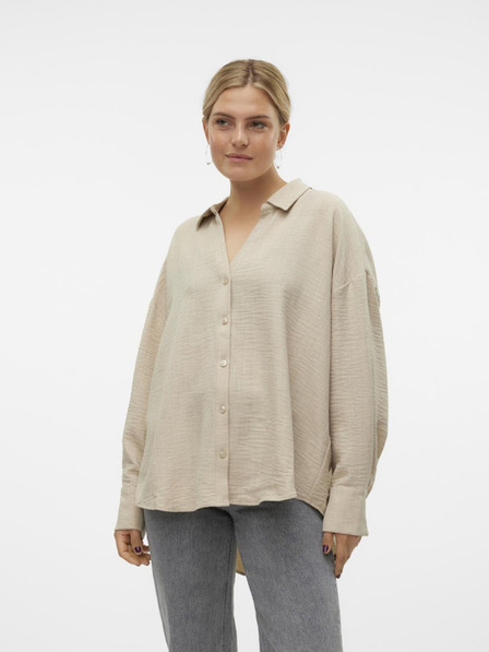 Vero Moda Béžová dámská košile Vero Moda Melaney