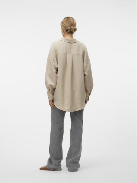 Vero Moda Béžová dámská košile Vero Moda Melaney