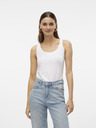 Vero Moda Bílé dámské tílko Vero Moda Lulu