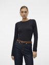 Vero Moda Černé dámské tričko Vero Moda Lulu