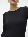 Vero Moda Černé dámské tričko Vero Moda Lulu