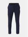 Jack & Jones Tmavě modré oblekové kalhoty s příměsí vlny Jack & Jones Laris