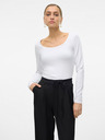 Vero Moda Bílé dámské tričko Vero Moda Lulu