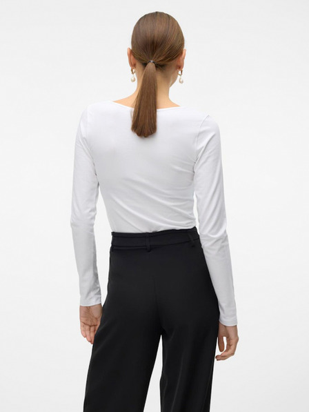 Vero Moda Bílé dámské tričko Vero Moda Lulu