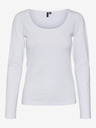 Vero Moda Bílé dámské tričko Vero Moda Lulu