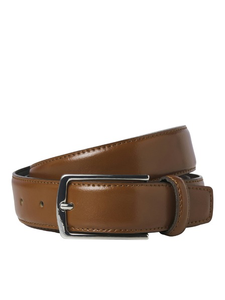 Jack & Jones Hnědý pánský pásek Jack & Jones Christopher