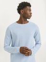 Jack & Jones Světle modrý pánský svetr Jack & Jones Hill
