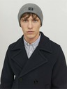 Jack & Jones Šedá pletená zimní čepice Jack & Jones DNA