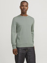 Jack & Jones Zelený pánský svetr Jack & Jones Emil