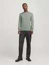 Jack & Jones Zelený pánský svetr Jack & Jones Emil