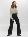 Vero Moda Černé dámské široké kalhoty Vero Moda Becky