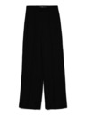 Vero Moda Černé dámské široké kalhoty Vero Moda Becky