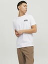 Jack & Jones Bílé pánské tričko Jack & Jones