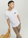 Jack & Jones Bílé pánské tričko Jack & Jones