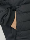 Jack & Jones Černá pánská prošívaná bunda Jack & Jones