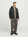 Jack & Jones Černá pánská prošívaná bunda Jack & Jones