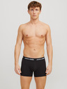 Jack & Jones Sada tří černých pánských boxerek Jack & Jones
