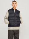 Jack & Jones Černá pánská prošívaná vesta Jack & Jones Sprint