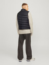 Jack & Jones Černá pánská prošívaná vesta Jack & Jones Sprint